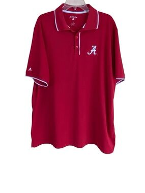 Antigua Men's Crimson Polo Size XL